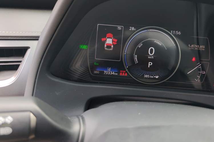 Used Lexus UX New Energy 2020 300e Pure·Joy Edition Odometer Close Up