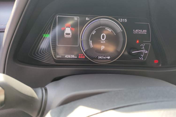 Used Lexus UX New Energy 2020 300e Pure·Joy Edition Odometer Close Up