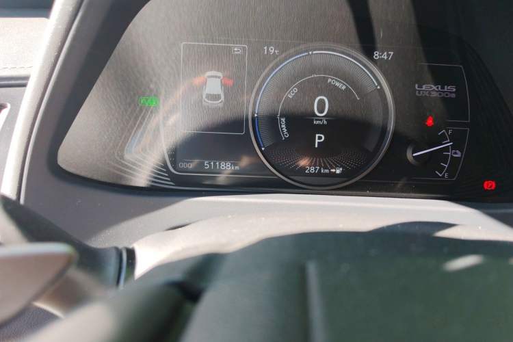 Used Lexus UX New Energy 2020 300e Pure·Joy Edition Odometer Close Up