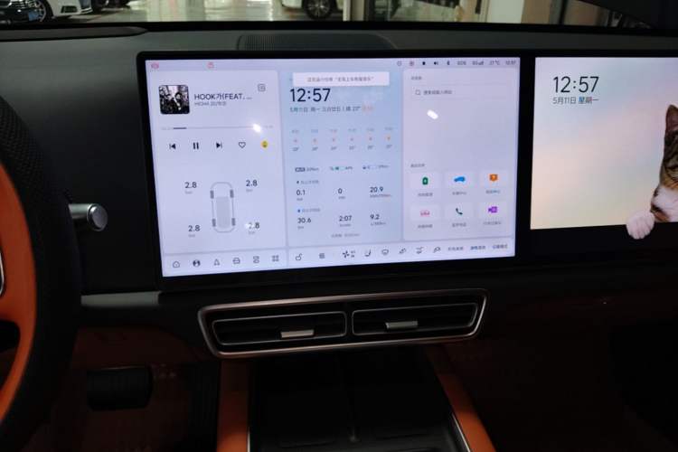 Used Li Auto L6 2024 Max Audio And AC Panel