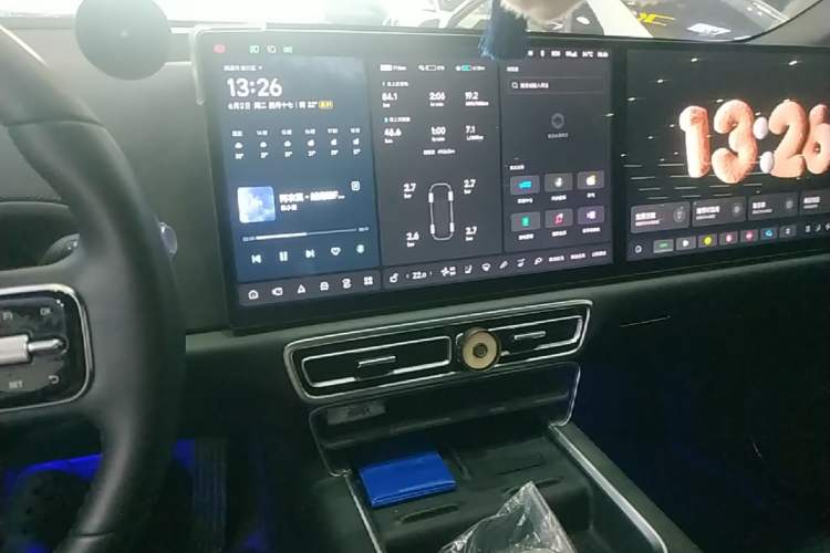 Used Li Auto L6 2024 Pro Model Audio And AC Panel