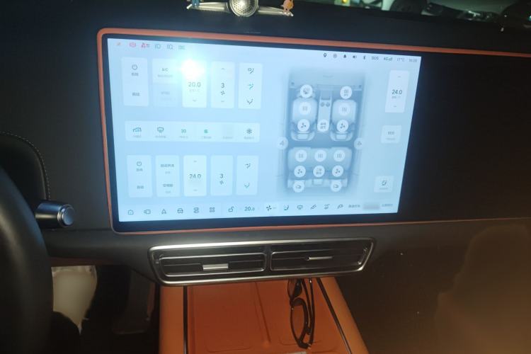 Used Li Auto L6 2024 Pro Model Audio And AC Panel