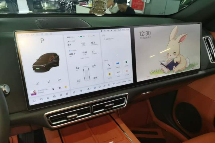 Used Li Auto L6 2024 Max Audio And AC Panel
