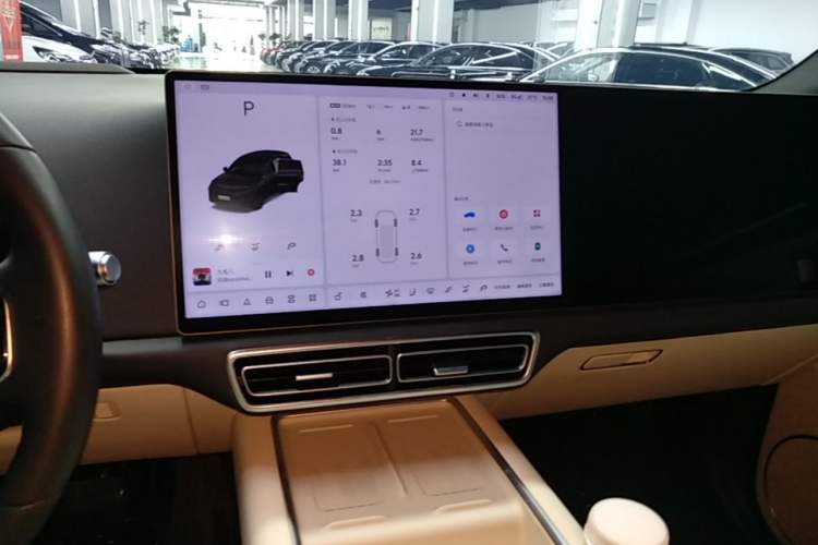 Used Li Auto L6 2024 Pro Model Audio And AC Panel
