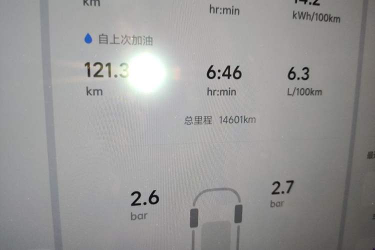 Used Li Auto L6 2024 Max Odometer Close Up