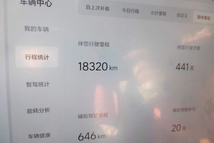 Used Li Auto L6 2024 Max Odometer Close Up