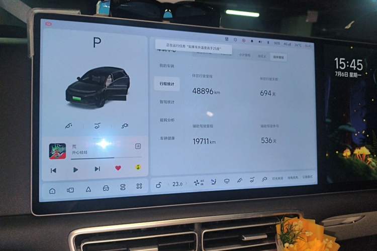 Used Li Auto L6 2024 Max Odometer Close Up