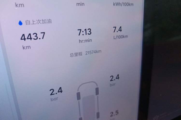 Used Li Auto L6 2024 Max Odometer Close Up