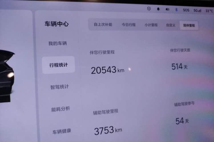 Used Li Auto L6 2024 Max Odometer Close Up