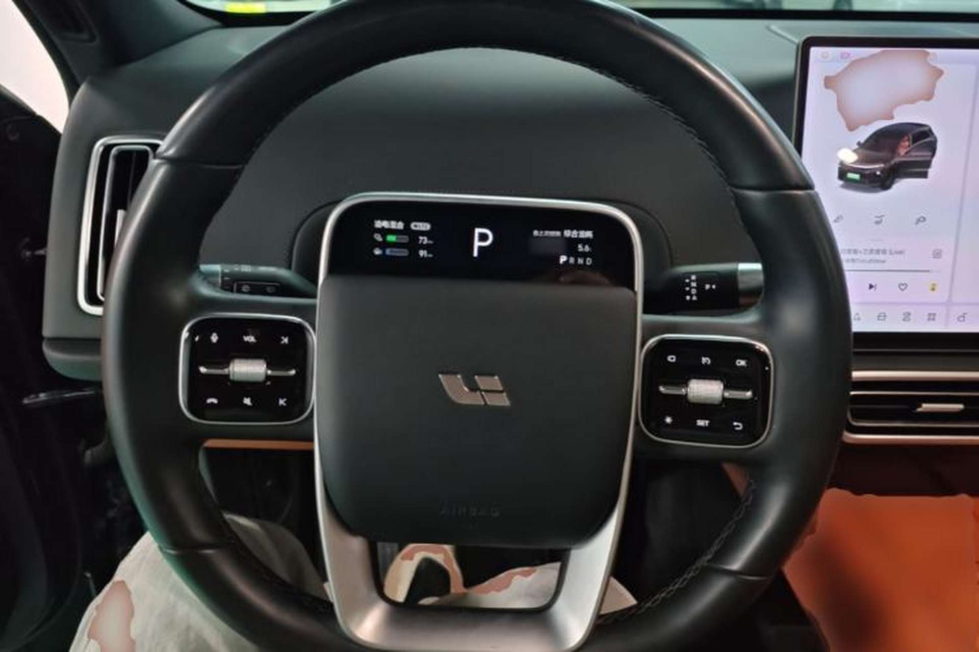 Used Li Auto L6 2024 Pro Model Steering Wheel