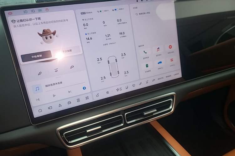 Used Li Auto L6 2024 Max Audio And AC Panel