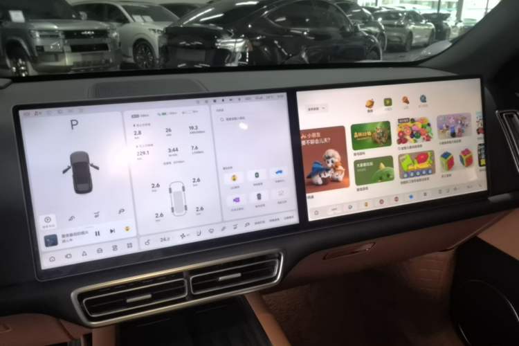 Used Li Auto L6 2024 Max Audio And AC Panel