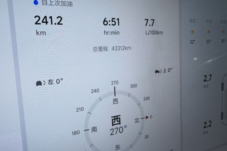 Used Li Auto L6 2024 Max Odometer Close Up