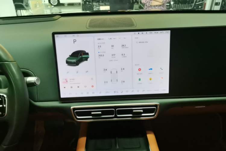 Used Li Auto L6 2024 Max Audio And AC Panel