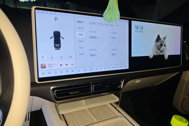 Used Li Auto L6 2024 Max Audio And AC Panel