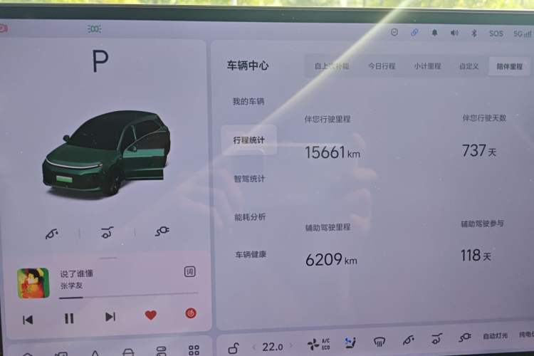 Used Li Auto L6 2024 Max Odometer Close Up