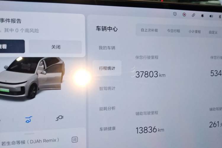 Used Li Auto L6 2024 Max Odometer Close Up
