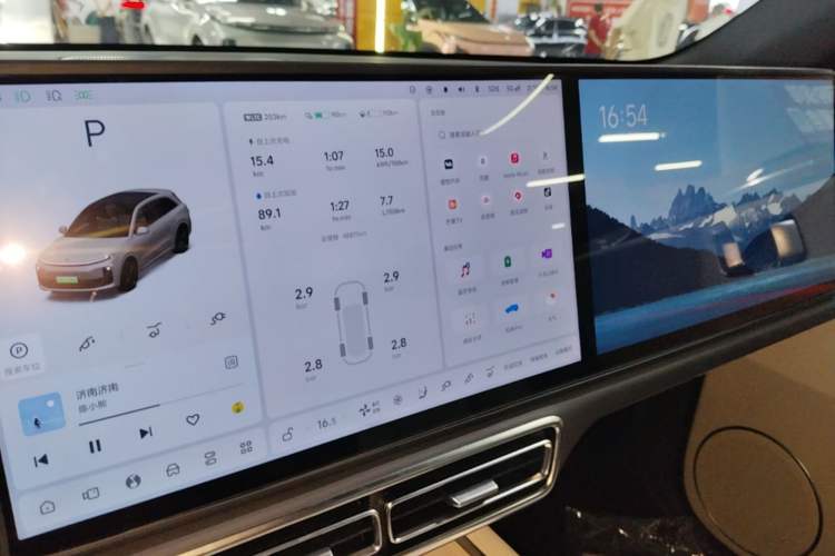Used Li Auto L6 2024 Max Audio And AC Panel
