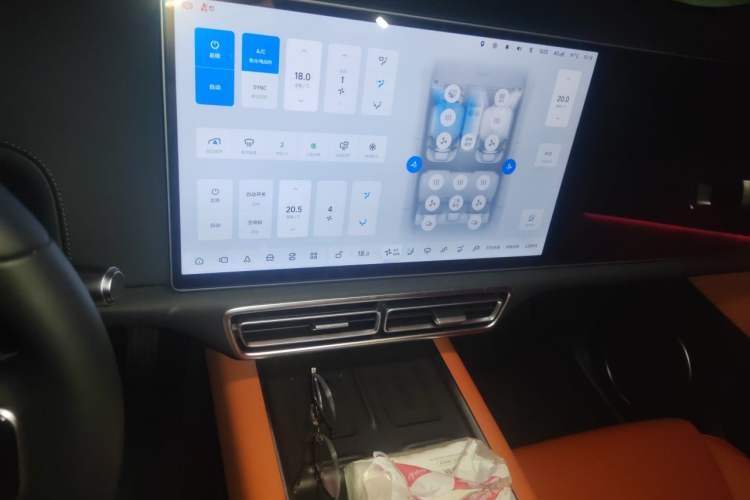Used Li Auto L6 2024 Pro Model Audio And AC Panel