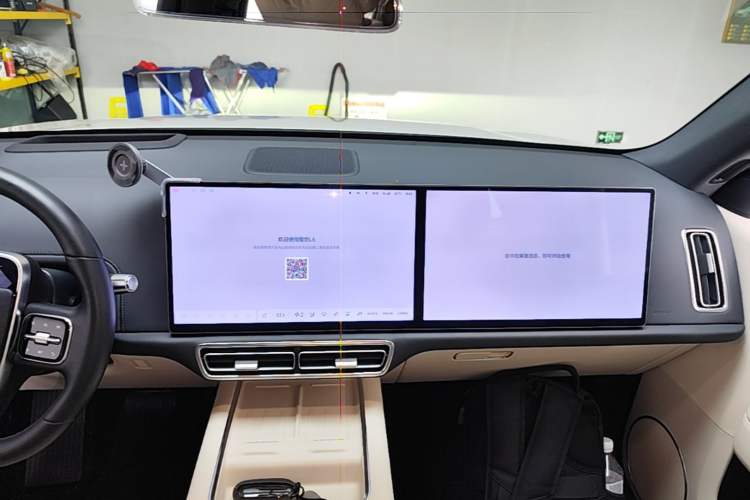 Used Li Auto L6 2024 Pro Model Audio And AC Panel