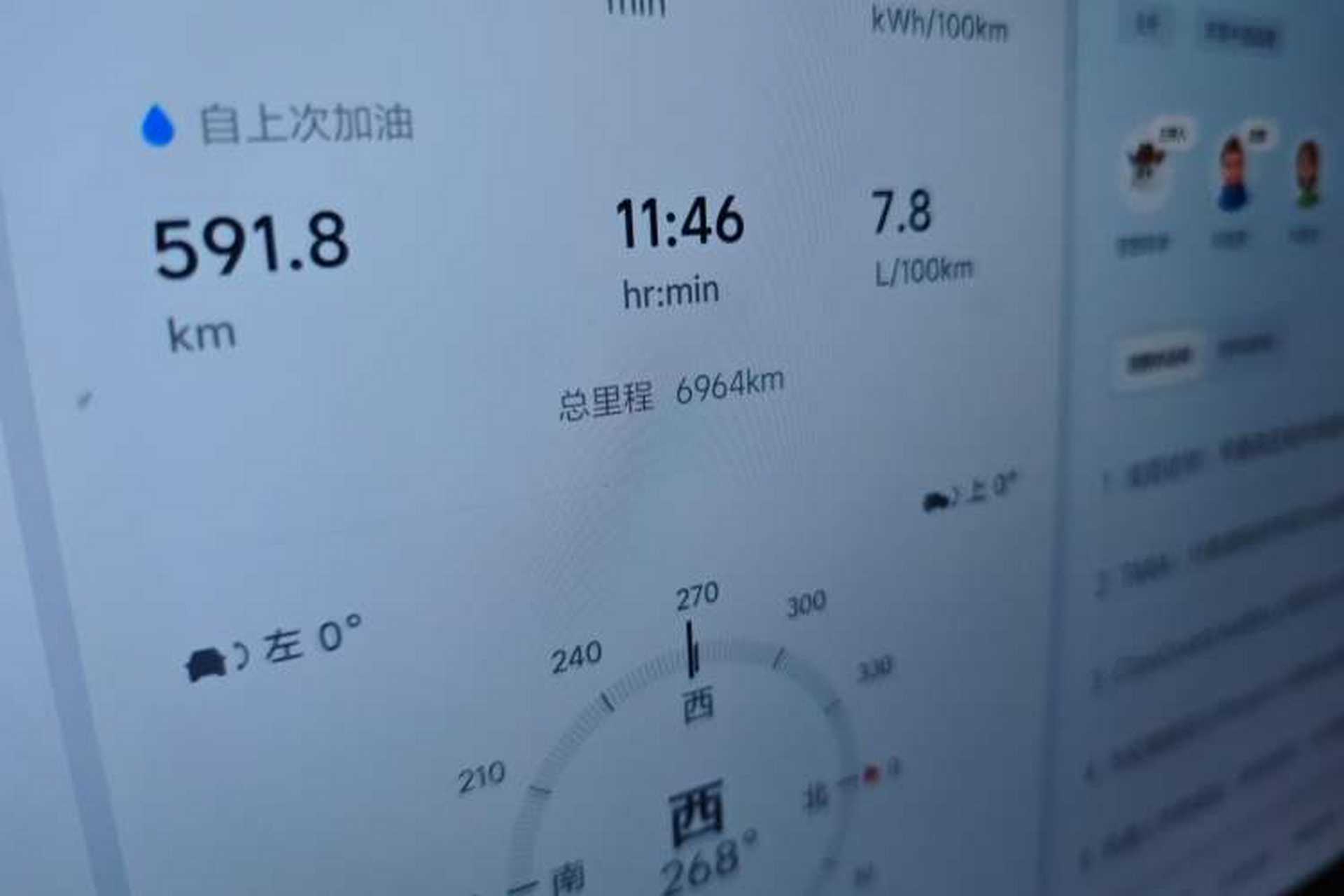 Used Li Auto L6 2024 Max Odometer Close Up