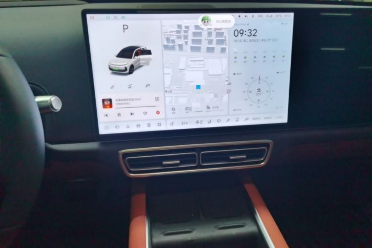 Used Li Auto L6 2024 Max Audio And AC Panel