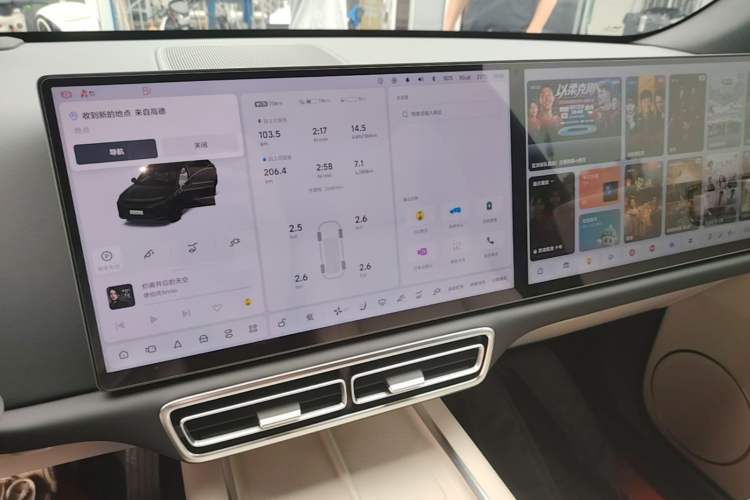 Used Li Auto L6 2025 Max Smart Refresh Edition Audio And AC Panel