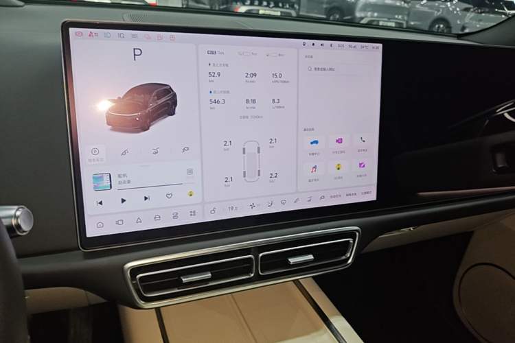 Used Li Auto L6 2025 Max Smart Refresh Edition Audio And AC Panel