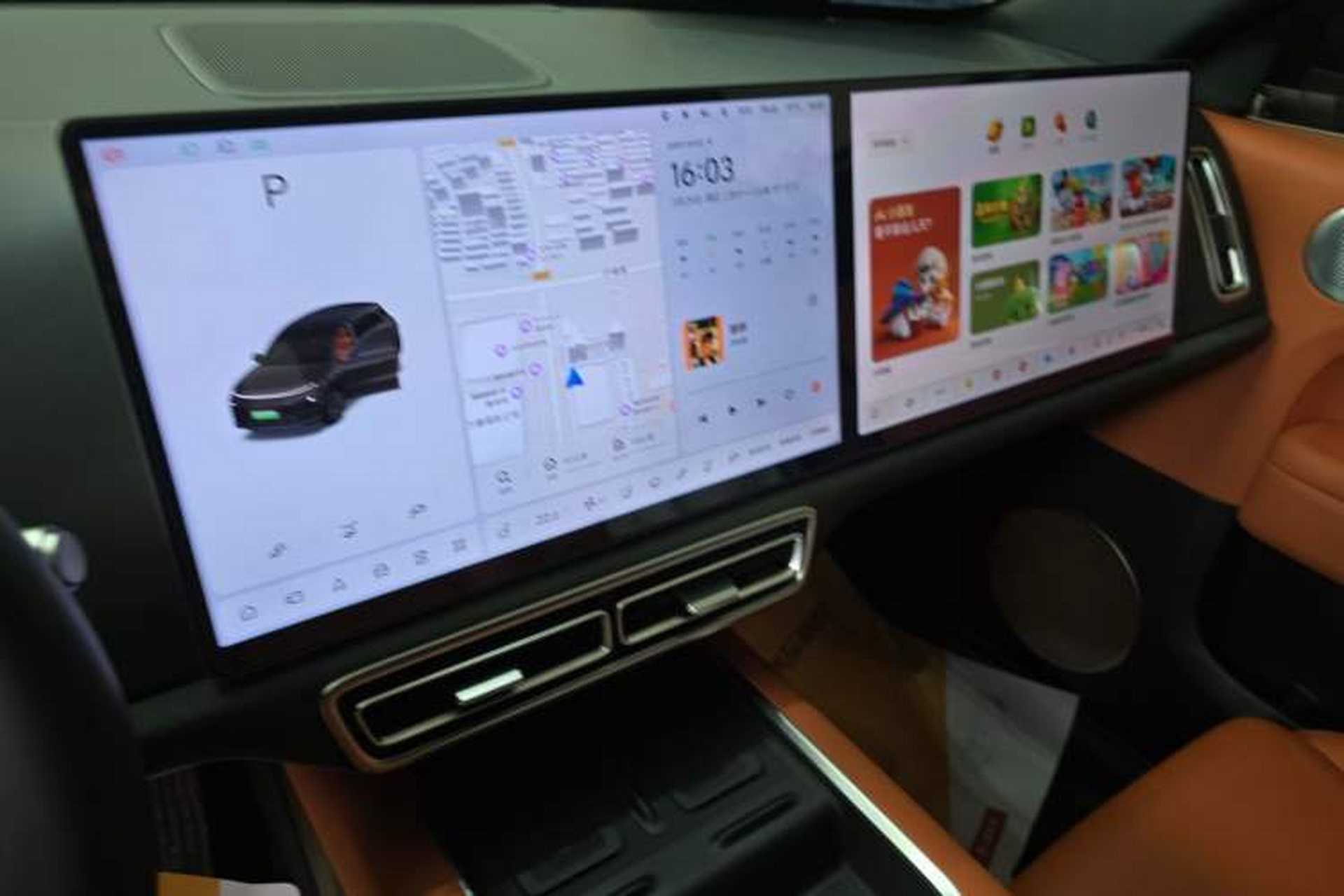 Used Li Auto L6 2025 Max Smart Refresh Edition Audio And AC Panel