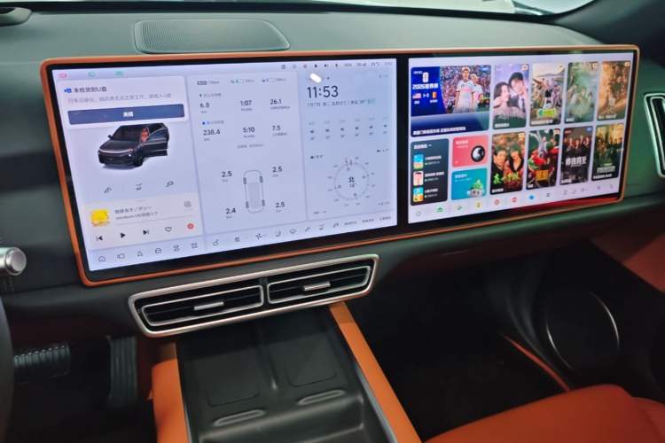 Used Li Auto L6 2025 Max Smart Refresh Edition Audio And AC Panel