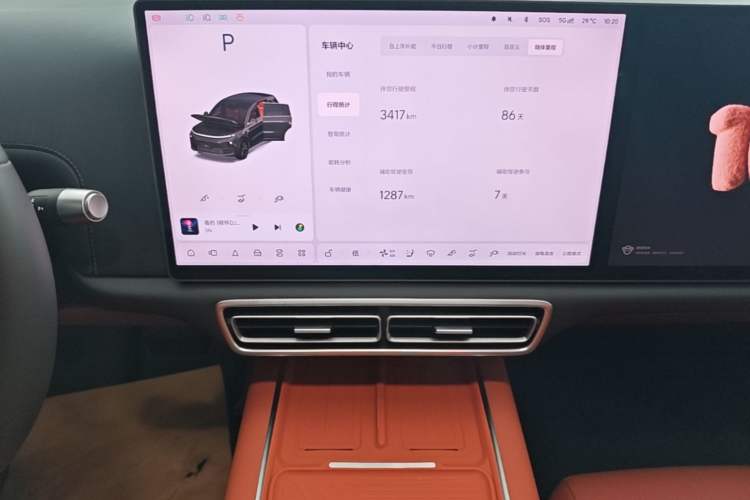 Used Li Auto L6 2025 Pro Smart Refresh Edition Audio And AC Panel