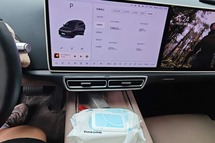 Used Li Auto L6 2025 Pro Smart Refresh Edition Audio And AC Panel