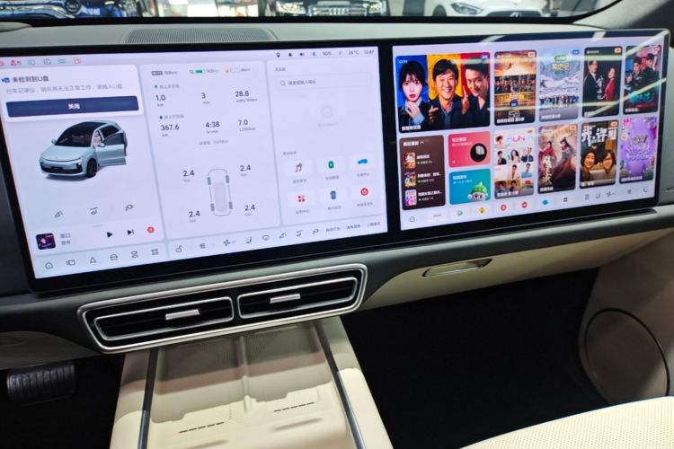 Used Li Auto L6 2025 Max Smart Refresh Edition Audio And AC Panel