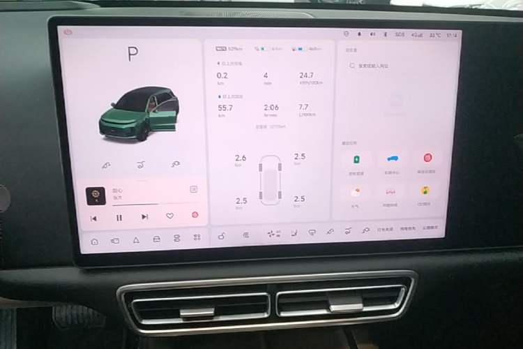 Used Li Auto L6 2025 Pro Smart Refresh Edition Audio And AC Panel