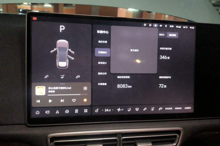 Used Li Auto L6 2025 Max Smart Refresh Edition Audio And AC Panel