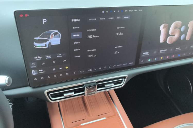 Used Li Auto L6 2025 Max Smart Refresh Edition Audio And AC Panel