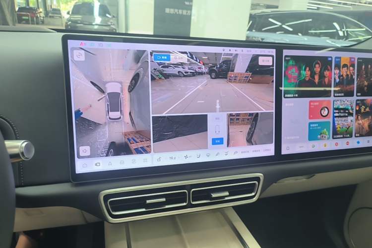 Used Li Auto L6 2025 Pro Smart Refresh Edition Audio And AC Panel