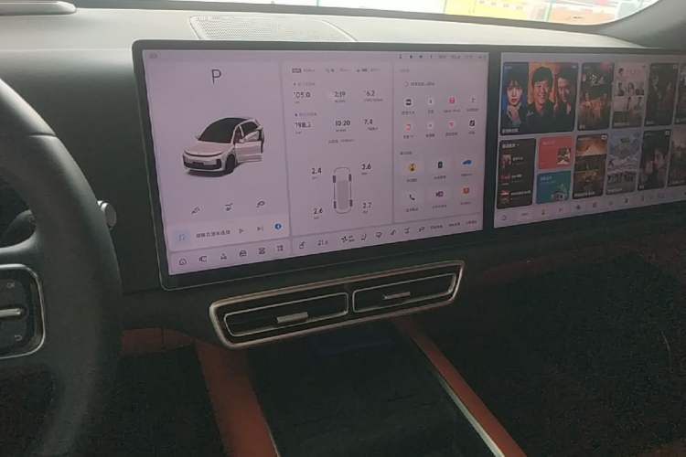 Used Li Auto L6 2025 Pro Smart Refresh Edition Audio And AC Panel