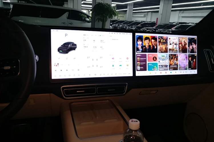 Used Li Auto L7 2024 MAX Model Audio And AC Panel