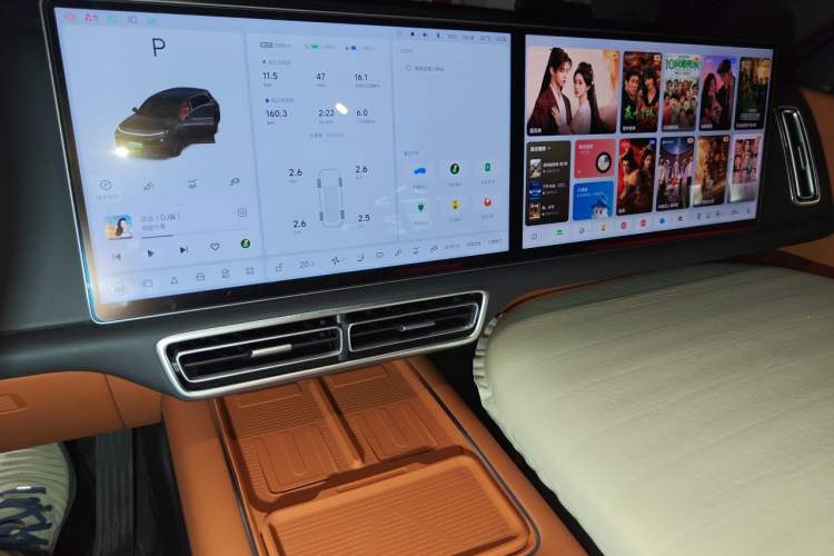 Used Li Auto L7 2024 Ultra Model Audio And AC Panel