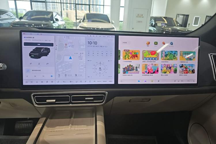 Used Li Auto L7 2024 MAX Model Audio And AC Panel