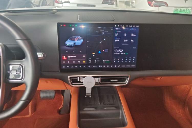 Used Li Auto L7 2024 MAX Model Audio And AC Panel