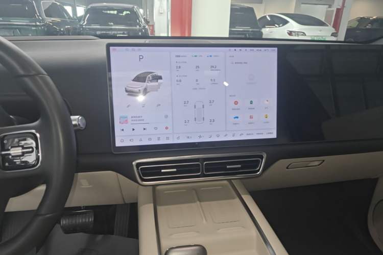 Used Li Auto L7 2024 MAX Model Audio And AC Panel