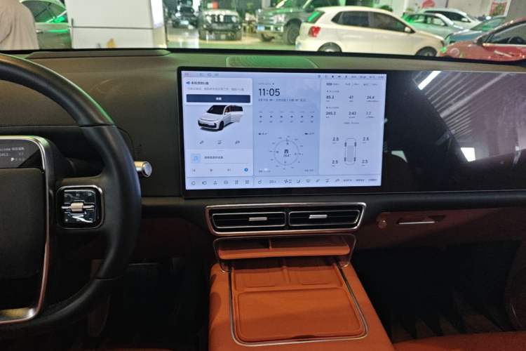 Used Li Auto L7 2024 Ultra Model Audio And AC Panel