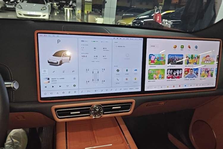 Used Li Auto L7 2024 Ultra Model Audio And AC Panel