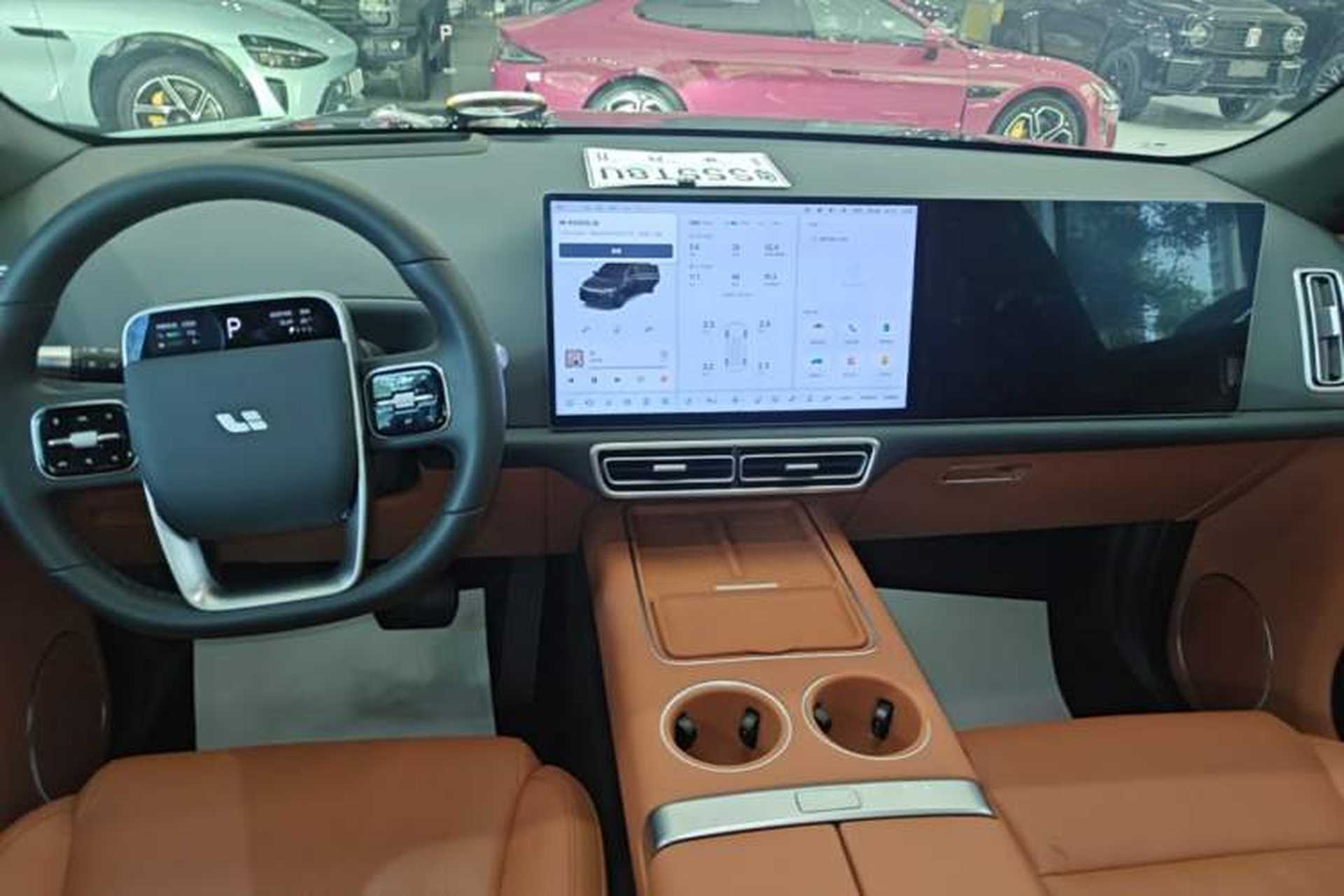 Used Li Auto L7 2025 Max Smart Refresh Edition Audio And AC Panel