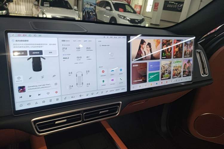 Used Li Auto L7 2025 Pro Smart Refresh Edition Audio And AC Panel