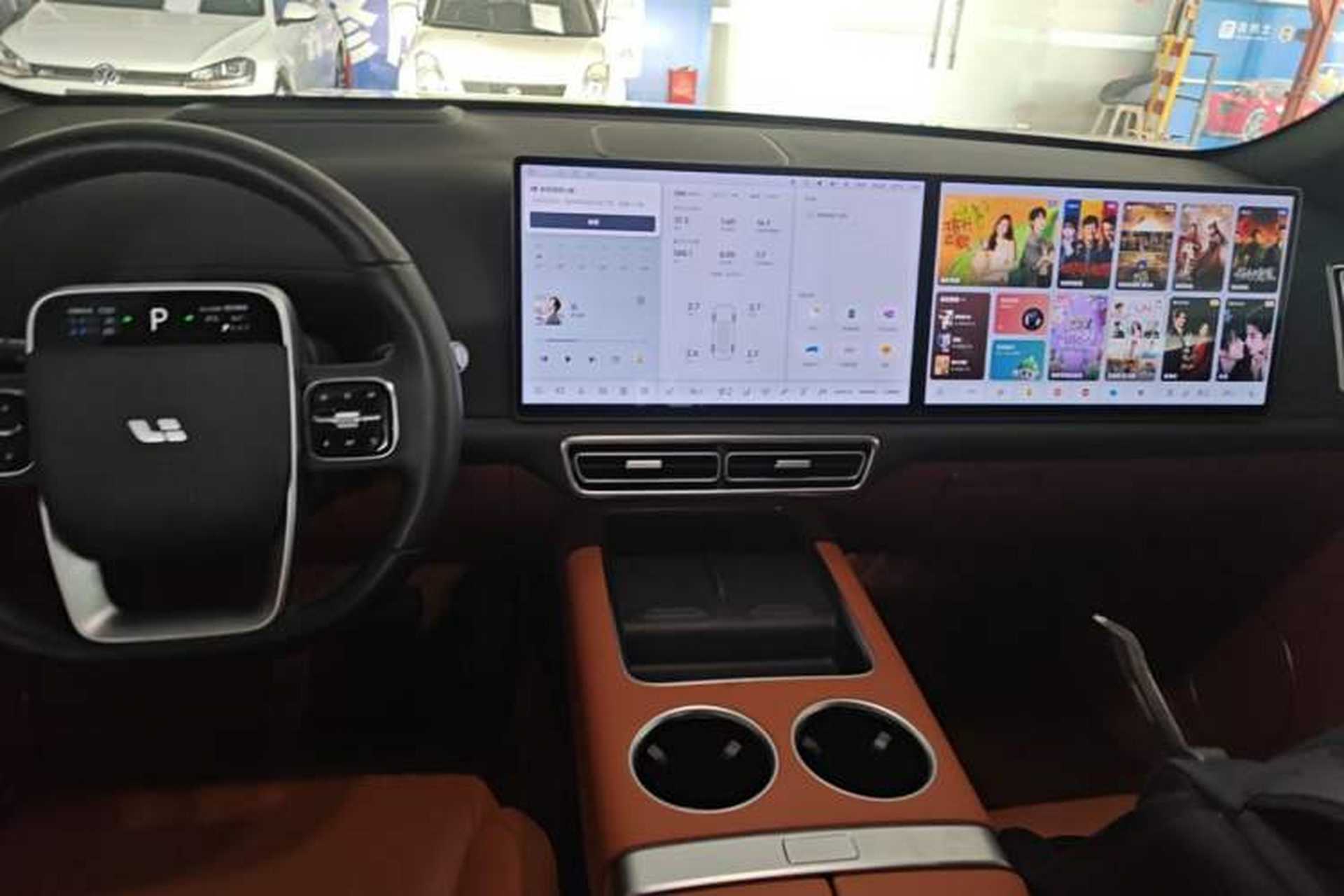 Used Li Auto L7 2025 Max Smart Refresh Edition Audio And AC Panel