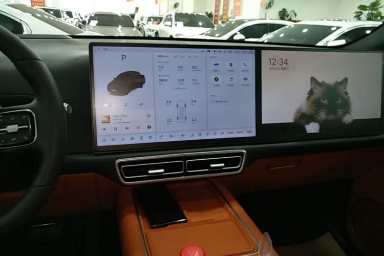Used Li Auto L7 2025 Pro Smart Refresh Edition Audio And AC Panel