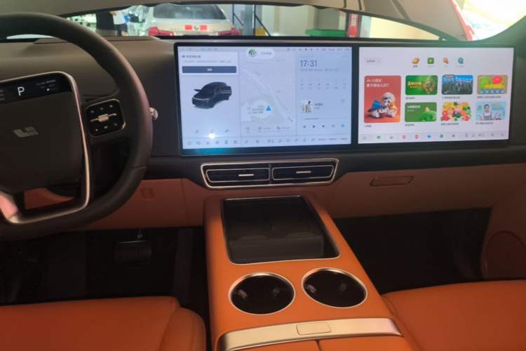 Used Li Auto L7 2025 Max Smart Refresh Edition Audio And AC Panel